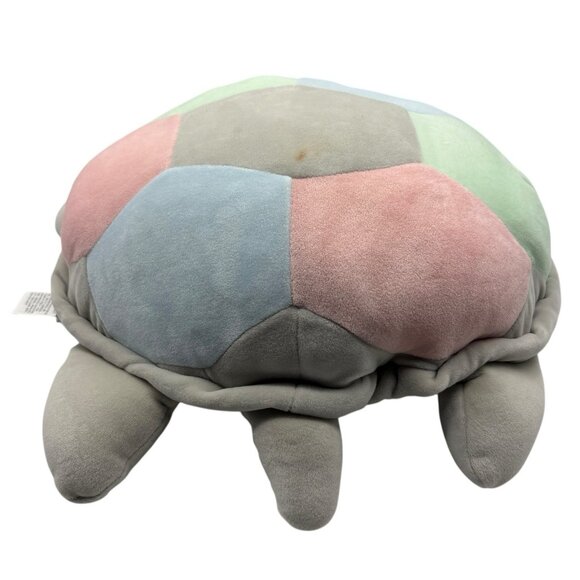 Miniso Plush Turtle Stuffed Animal Pastel Blue Pink Gray Baby Toy Cute W/Tag - Picture 4 of 12